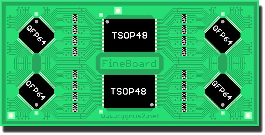 FineBoard: Elektronická stavebnice SMD pro pokročilé